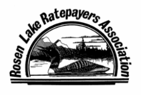 Rosen Lake Ratepayers Association logo.